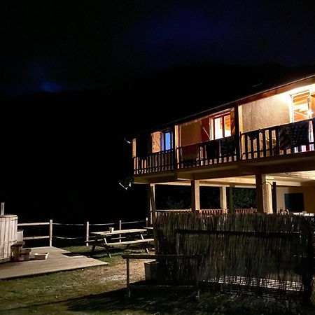 Les Marmottes Pour 12 Avec Bain Nordique Privatif Villa Camous Exteriör bild