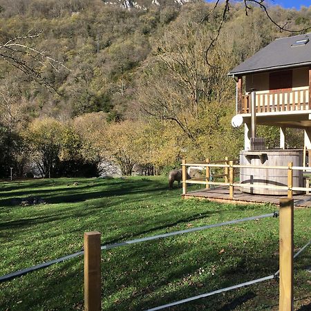 Les Marmottes Pour 12 Avec Bain Nordique Privatif Villa Camous Exteriör bild