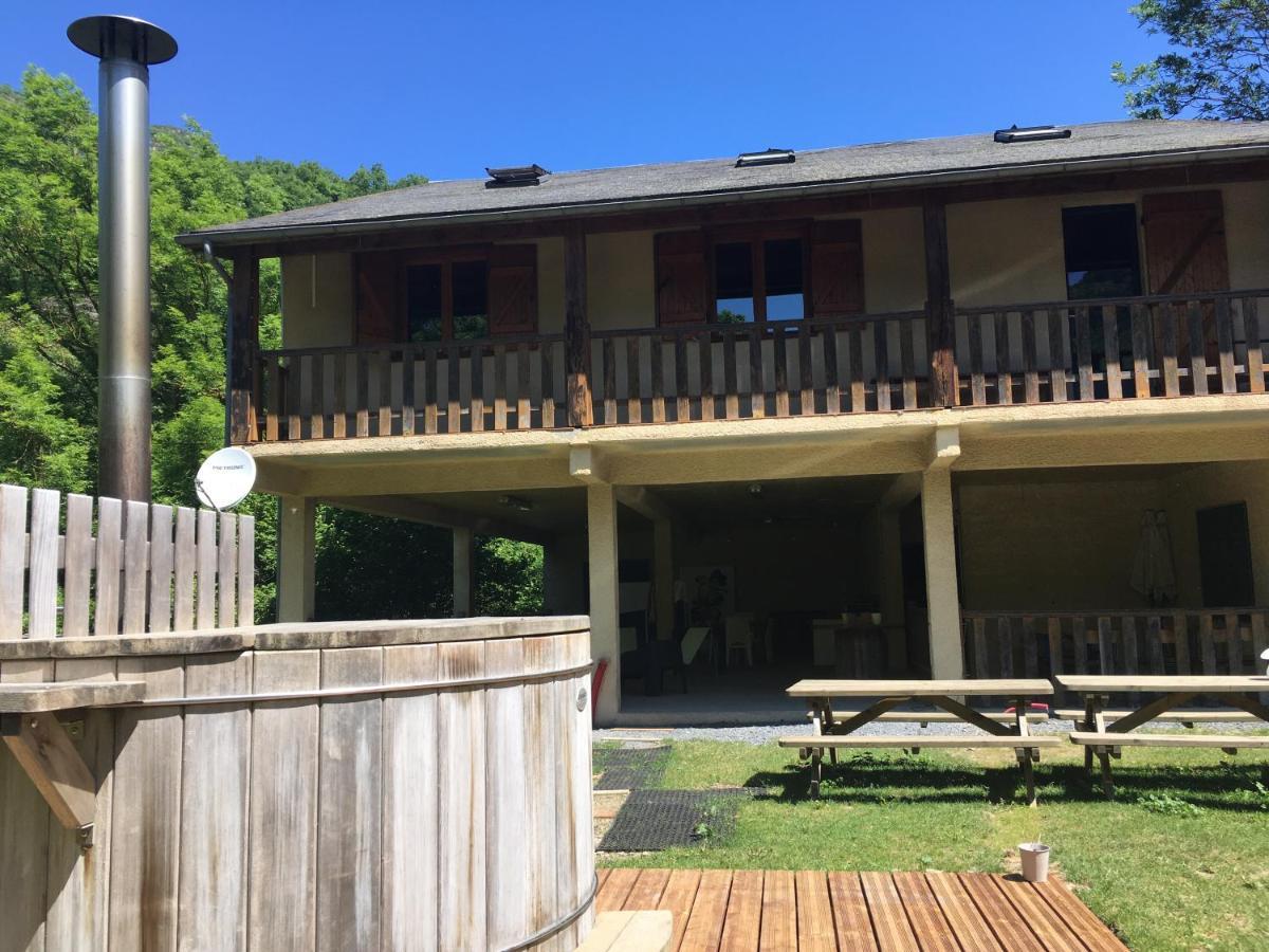 Les Marmottes Pour 12 Avec Bain Nordique Privatif Villa Camous Exteriör bild