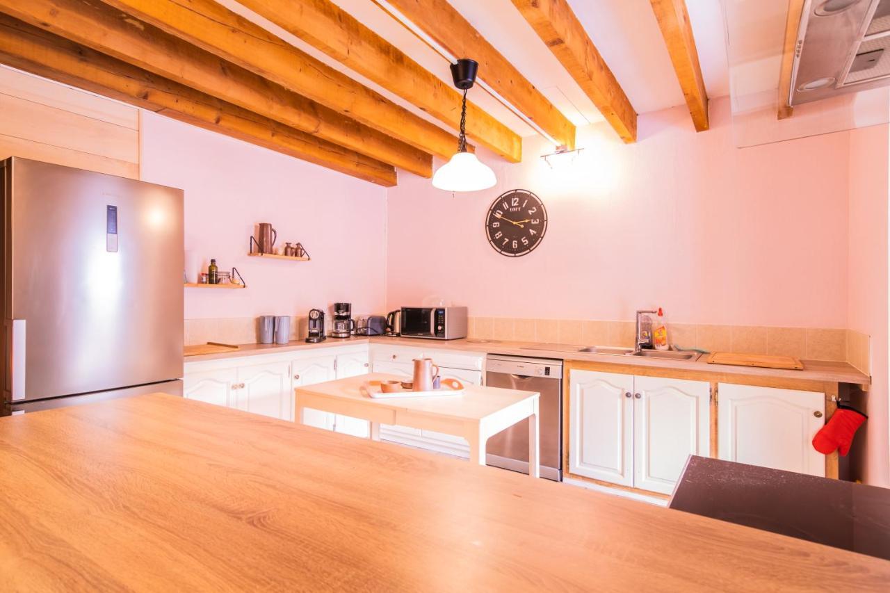 Les Marmottes Pour 12 Avec Bain Nordique Privatif Villa Camous Exteriör bild
