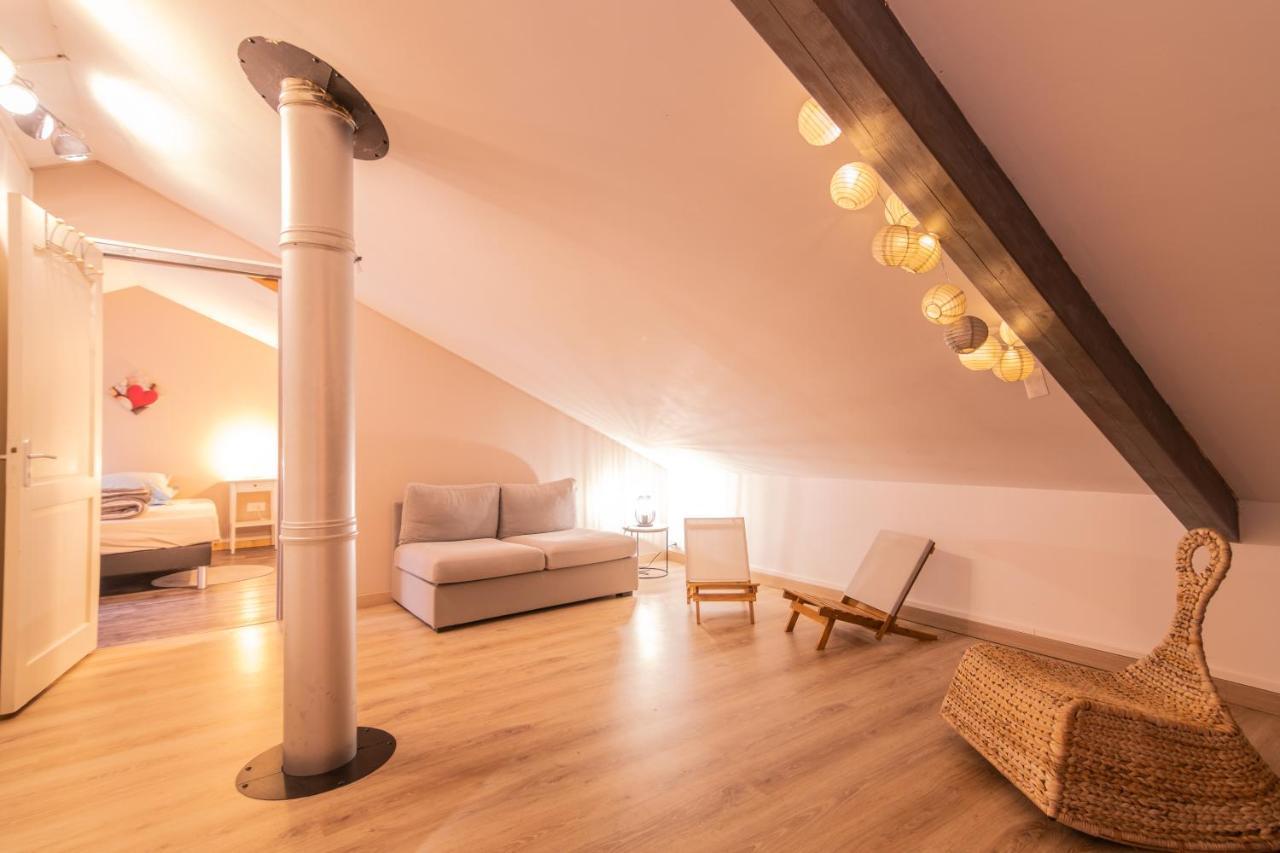 Les Marmottes Pour 12 Avec Bain Nordique Privatif Villa Camous Exteriör bild