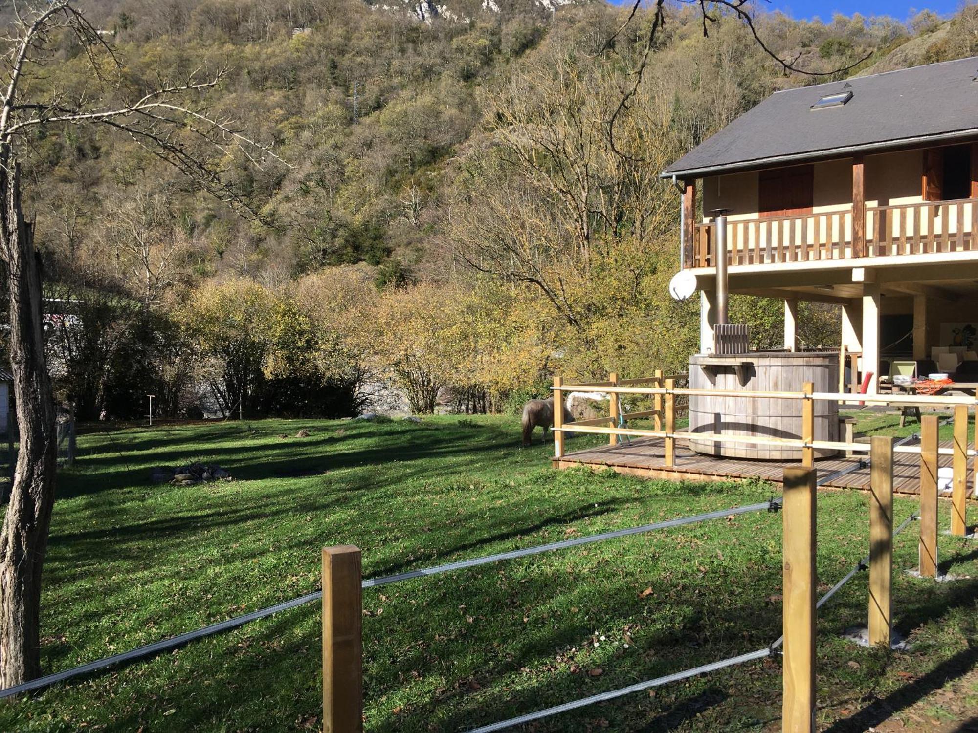 Les Marmottes Pour 12 Avec Bain Nordique Privatif Villa Camous Exteriör bild